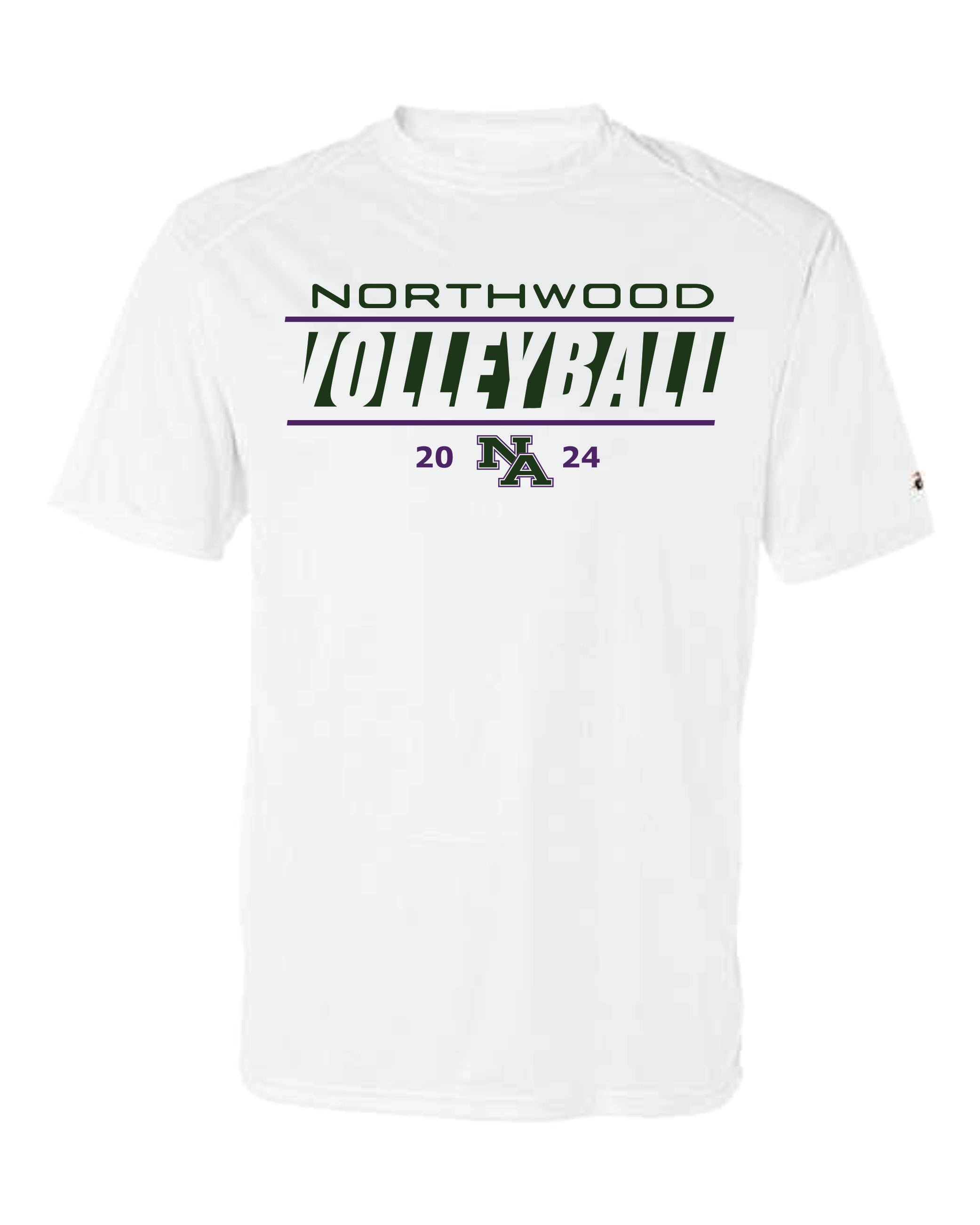 Volleyball 2024 Team Dri Fit Badger T shirt