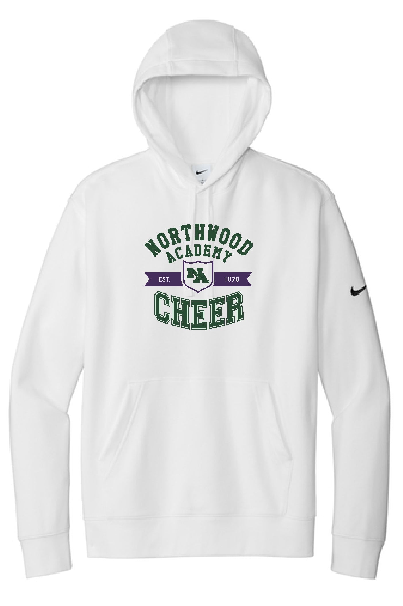 Cheer Nike Fleece Hoodie APPROVED SCHOOL ATTIRE – Northwood School Store