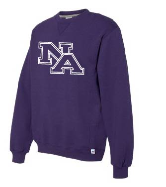 Russell Athletic - Dri Power® Crewneck Sweatshirt - Purple